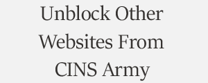 Unblock Website From CINS Army Collective Intelligence Network Security Plans